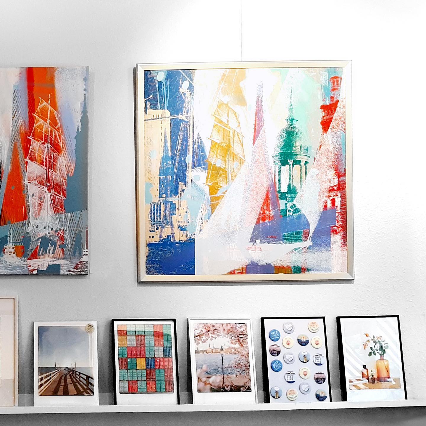 Rahmen und Keilrahmen bei Bildern, Fotos und Kunstwerken in Hamburg